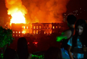 Smoldering Remains of Brazil's National Museum - In PHOTOS