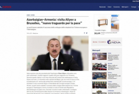 President Ilham Aliyev’s working visit to Brussels in spotlight of Italian media