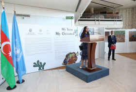 Leyla Aliyeva attends inauguration of “My Seas, My Oceans” exhibition in Geneva