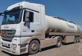 Azerbaijan sends one more fuel truck to Khankendi