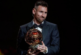 Lionel Messi wins 2023 Men's Ballon d'Or 