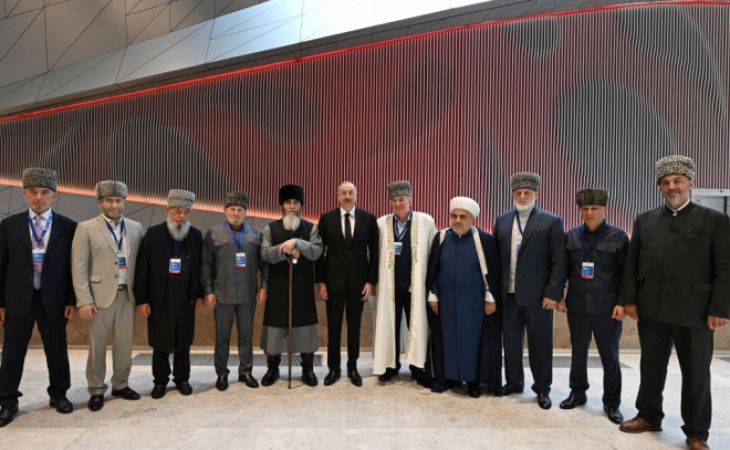   President Ilham Aliyev received delegation of muftis of Russia’s North Caucasus region  