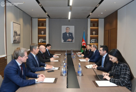 Azerbaijani FM holds meeting with Special Envoy of Russian President 