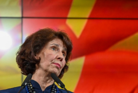 North Macedonia elects first woman president