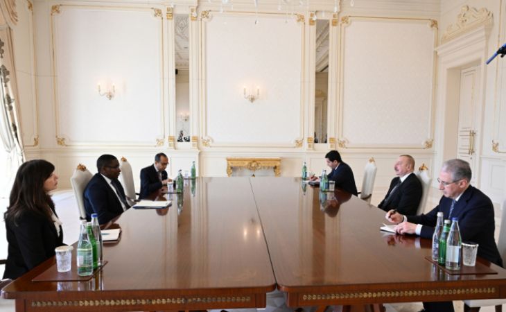  President Ilham Aliyev receives Special Adviser to UN Secretary-General 