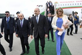   Bulgarian President arrives in Azerbaijan for official visit  