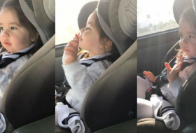 This toddler waiting for the beat to drop has gone viral - VIDEO