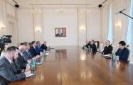  President Ilham Aliyev receives OSCE delegation led by its Chair-in-Office 