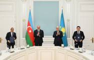   Astana hosts ceremony to exchange Shareholders Agreement signed between Azerbaijan and Kazakhstan  