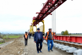 Azerbaijan completes construction of new railway line from Astara to Iranian border