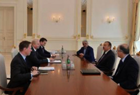 President Ilham Aliyev receives BP Group Chief Executive
