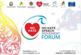 Azerbaijan to host International Forum-No Hate Speech Movement