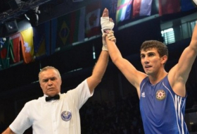 Azerbaijani boxer destroys Armenian rival to qualify for Rio-2016