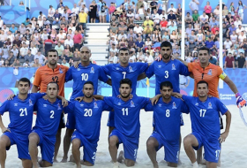Azerbaijan beach soccer team to face Bulgaria, Denmark and Hungary