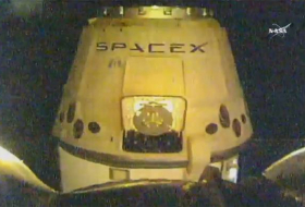 SpaceX Dragon capsule returns to Earth from Space Station