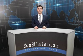 AzVision TV releases new edition of news in English for May 18-VIDEO