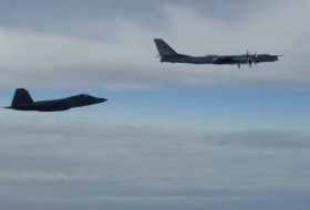 US F-22 fighter jets intercept Russian bombers near Alaska