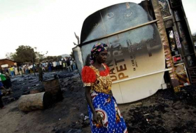 Dozens killed after oil tanker catches fire in DRC