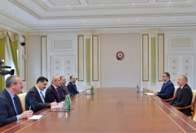 Ilham Aliyev meets Ministers of Turkey and Iran - URGENT