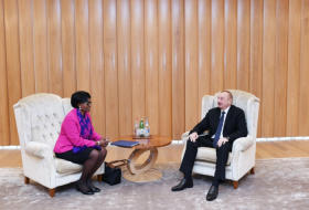  President Ilham Aliyev meets with World Bank Regional Director for South Caucasus 