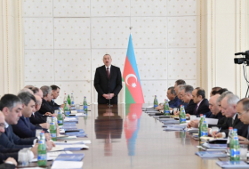  President Ilham Aliyev chairs Cabinet meeting on results of Q1 2019 & future tasks 