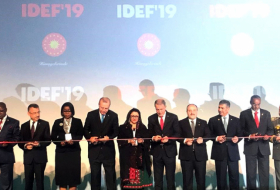  Azerbaijani Defense minister attends opening ceremony of IDEF 2019 