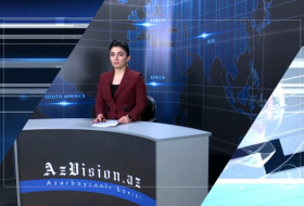  AzVision TV releases news edition of news in English for April 8 -  VIDEO    