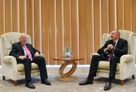  President Aliyev meets with UN High Representative - UPDATED