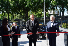  President Aliyev attends inauguration of new building of Azerbaijan's Embassy in Belgium 