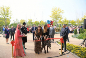  Azerbaijan's pavilion opens at Beijing Int'l Horticultural Exhibition -  PHOTOS  
