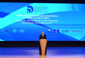  President Ilham Aliyev attends opening of World Forum on Intercultural Dialogue in Baku - UPDATED