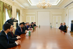   President Ilham Aliyev received delegation led by president of Euro-Asian Jewish Congress -   URGENT    