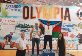   Azerbaijani powerlifter defeats Armenian rival to claim European tittle  