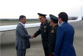  Ministers of Defense of Azerbaijan and Turkey arrive in Gabala 