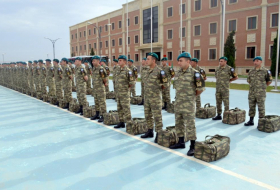   Azerbaijani peacekeepers leave for Afghanistan   