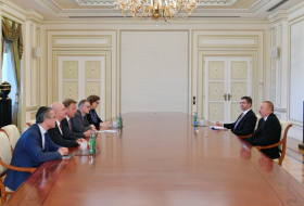  President Ilham Aliyev receives delegation led by vice-president of German Bundestag 