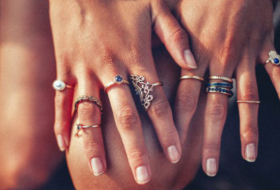  What does wearing  a ring on each finger  symbolize? 