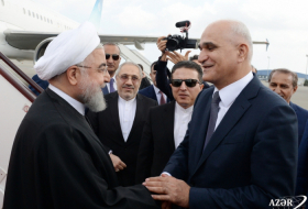   Iran's Rouhani embarks on Azerbaijan visit  