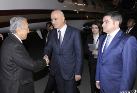   Malaysian prime minister arrives in Azerbaijan  