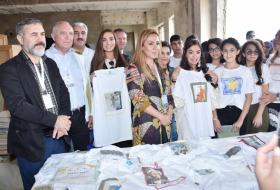 Heydar Aliyev Foundation VP attends “Speaking Walls” urban art project