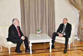 Ilham Aliyev receives president of US Congress of Christian Leaders