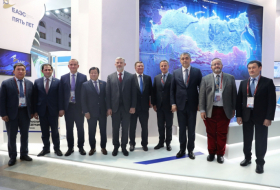  Azerbaijani delegation attends Transport Week-2019 in Russia 