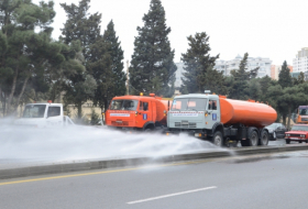   COVID-19: Disinfection measures continue in Baku -   PHOTOS    