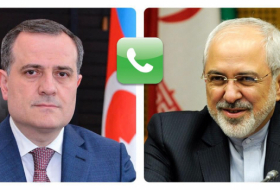 Azerbaijani FM has telephone conversation with Iranian counterpart