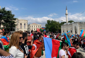  Rally in support of Azerbaijan held in Turkey - PHOTO