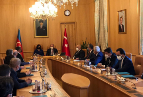  Parliament speakers of Azerbaijan and Turkey hold meeting 