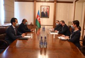  Azerbaijani FM receives Ambassador of the Arab Republic of Egypt to Azerbaijan 