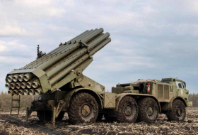 Azerbaijan says Armenian army’s Uragan multiple launch rocket system destroyed
