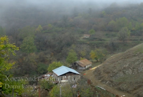   Azerbaijan MoD shares   video   from Domi village of Khojavend region  