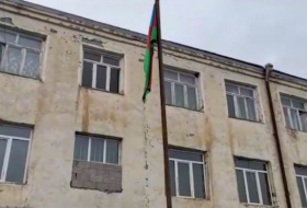  Azerbaijani flag raised in Gulabli village of Aghdam -  PHOTO  